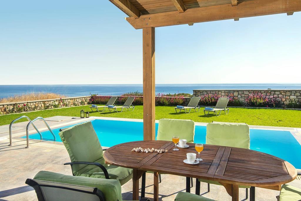 Olga Luxury Beach Front Villas Lachania  Luaran gambar